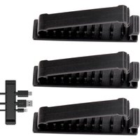 Kabel-Clips, Schreibtisch-Organizer, Set mit 3 Kabel-Clips, mit selbstklebenden, Kabel-Organizer-Clips, Kabel-Management, Kabel-Organizer, für Kabel-Clips, Schreibtisch-Organizer, Set mit 3 Kabel-Clips, mit selbstklebenden, Kabel-Organizer-Clips, Kabel-Management, Kabel-Organizer, für von LNTYQ