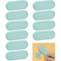 Lntyq - Kindersicherheitstüren, 10 Stück Baby-Sicherheitsschrankschloss, Baby-Sicherheitsriegel, Baby-Türstopper-Sicherheitsschloss für Schublade, von LNTYQ