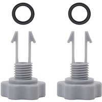 Lntyq 2 Stück Ersatz-Entlüftungsventil und O-Ring für Intex 10460 10264 Filterpumpe von LNTYQ