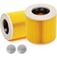 2er-Pack Kartuschenfilter für Kärcher WD3 Premium, WD2, WD3, WD3P, MV2, MV3 – WD3-Filter – Ersatzfilter für Kärcher Staubsauger 6.414-552.0/64145520 2er-Pack Kartuschenfilter für Kärcher WD3 Premium, WD2, WD3, WD3P, MV2, MV3 – WD3-Filter – Ersatzfilter für Kärcher Staubsauger 6.414-552.0/64145520 von LNTYQ
