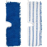 2er-Pack Mikrofaser-Mopp-Nachfüllungen, waschbar und wiederverwendbar für O-Cedar-Mopp, Nass- und Staubreinigung für Hartholz, Vinyl, Laminat, von LNTYQ