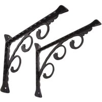 Lntyq 2er-Pack an der Wand montierte Regalhalterungen, Installationsregalstützen, Hochleistungs-Metallhalterungen, 90-Grad-rechtwinklige Lntyq 2er-Pack an der Wand montierte Regalhalterungen, Installationsregalstützen, Hochleistungs-Metallhalterungen, 90-Grad-rechtwinklige von LNTYQ