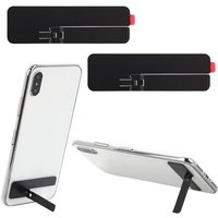 2er-Pack ultradünner, unsichtbarer Handy-Ständer – verstellbare vertikale und horizontale Positionierung – Handyhalterung aus Metall, kompatibel mit von LNTYQ