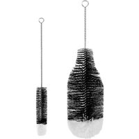 2er Set Flaschenbürste Reinigungsbürsten Flaschenbürste Erweiterte Reinigung für Glasflaschen Thermos Babyflaschen und Becher. - Lntyq von LNTYQ