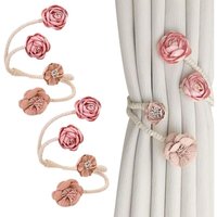 2er-Set Vorhang-Raffhalter – Twist-Design – Mädchenzimmer-Dekor – Vorhangband und Raffhalter - Lntyq 2er-Set Vorhang-Raffhalter – Twist-Design – Mädchenzimmer-Dekor – Vorhangband und Raffhalter - Lntyq von LNTYQ