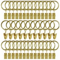 30 Pièces Anneaux de Rideau avec Pince, Antirouille Anneaux Rideaux, Crochets de Rideau en Métal, Anneau de Tringle à Rideau pour Rideaux de Douche 30 Pièces Anneaux de Rideau avec Pince, Antirouille Anneaux Rideaux, Crochets de Rideau en Métal, Anneau de Tringle à Rideau pour Rideaux de Douche von LNTYQ