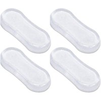 Lntyq 4-teilig – Toilettensitz-Puffer-Set – Universal-Sitz-Stoßfänger-Ersatz-Set – Toilettensitz-Puffer-Set – Dämpfer – Puffer-Set – Teile von LNTYQ