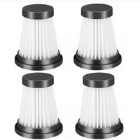 4er-Pack Ersatz-HEPA-Filter für kabellose Staubsauger, für Moosoo K12 K12 Pro K13, für Genius Invictus One 1.0 X7/2.0, für Foxnovo 13KPA 4er-Pack Ersatz-HEPA-Filter für kabellose Staubsauger, für Moosoo K12 K12 Pro K13, für Genius Invictus One 1.0 X7/2.0, für Foxnovo 13KPA von LNTYQ