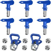 6 Pièces Buse de Pulvérisation Airless, Buses de Pulvérisation Réversibles sans Air, Buse Airless pour Pistolet à Peinture Haute Pression (Tapez 211, von LNTYQ