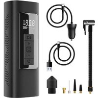Lntyq - 6000 mAh 150 psi Auto-Luftkompressor Tragbarer elektrischer Inflator für Fahrrad, Motorrad, Bälle Mit Taschenlampe, Notlicht und Powerbank Lntyq - 6000 mAh 150 psi Auto-Luftkompressor Tragbarer elektrischer Inflator für Fahrrad, Motorrad, Bälle Mit Taschenlampe, Notlicht und Powerbank von LNTYQ