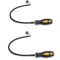Aufnahmewerkzeug - Flexibler Magnetstab mit led - 580 mm - Magnetgreifer - Zugkraft 8 lb - Magnet nimmt auf - Lntyq von LNTYQ