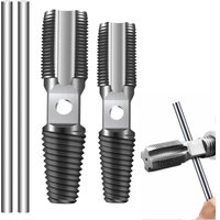 Lntyq - Ausdreher für beschädigte Schrauben, 1/2-Zoll- und 3/4-Zoll-Gewindebohrer-Schraubenausdreher-Set, Doppelkopf-Schraubenauszieher, zum Lntyq - Ausdreher für beschädigte Schrauben, 1/2-Zoll- und 3/4-Zoll-Gewindebohrer-Schraubenausdreher-Set, Doppelkopf-Schraubenauszieher, zum von LNTYQ