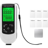 Lntyq Autolackdickenprüfer, 0-2000µm Messung, Digitaler Autolackdickenprüfer mit hintergrundbeleuchtetem LCD-Display, Weiß Lntyq Autolackdickenprüfer, 0-2000µm Messung, Digitaler Autolackdickenprüfer mit hintergrundbeleuchtetem LCD-Display, Weiß von LNTYQ