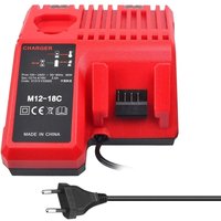 Chargeur de Batterie Li-ION M12-18C pour Milwaukee 12 v 14.4V 18V C1418C 48-11-1815/1828/1840 Batterie de Lithium M18 M14 M12 - Lntyq von LNTYQ