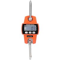 Digitale Kranwaage, elektronische Hängewaage 300 kg 660 lbs, industrielle Hängewaage mit präzisem Sensor, tragbare Mini-LCD-Waage mit Haken für von LNTYQ