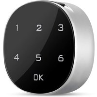 Lntyq - Digitales Codeschloss, Kombinationsvorhängeschloss aus Zinklegierung mit Touchscreen, Smart Lock-Türcode-Kombinationsschloss für Schrank, Lntyq - Digitales Codeschloss, Kombinationsvorhängeschloss aus Zinklegierung mit Touchscreen, Smart Lock-Türcode-Kombinationsschloss für Schrank, von LNTYQ