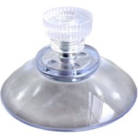 Einschraub-Saugnäpfe, 20 Stück 40 mm transparente Saugnäpfe mit Gewinde, extra starker PVC-Kunststoff-Vorhang-Aufhänger-Isolier-Saugnapf für von LNTYQ