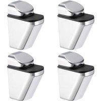 Lntyq Glasregalträger, Regalhalterung, Klemme, Wandclip, verstellbar, massive Zinklegierung, 3–20 mm, 4 Stück, 40 x 25 x 54 mm Lntyq Glasregalträger, Regalhalterung, Klemme, Wandclip, verstellbar, massive Zinklegierung, 3–20 mm, 4 Stück, 40 x 25 x 54 mm von LNTYQ