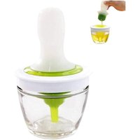 Hitzebeständige Ölflasche und Pinsel aus Silikon mit Glasbehälter - Lntyq Hitzebeständige Ölflasche und Pinsel aus Silikon mit Glasbehälter - Lntyq von LNTYQ
