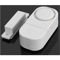 Lot von 8 magnetischen Alarmen für Fenster und Türen – Anti-Volumen-System ohne Filter – mit Halterungen – Blanches – Stapel inklusive - Lntyq von LNTYQ