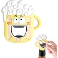 Lntyq Magnetischer Bierflaschenöffner, Flaschenöffner zum Dekorieren, lustiger Flaschenöffner, befestigt am Kühlschrank, Bierflaschenöffner, Lntyq Magnetischer Bierflaschenöffner, Flaschenöffner zum Dekorieren, lustiger Flaschenöffner, befestigt am Kühlschrank, Bierflaschenöffner, von LNTYQ