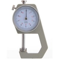 Lntyq Mechanischer Mikrometer zur Messung der Papier-/Lederdicke 0–20 mm, präzises digitales Dickenmessgerät zum Messen von Leder, Schmuck, Papier, von LNTYQ