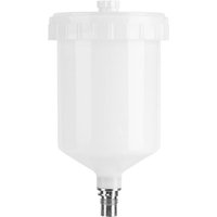 Lntyq - Peinture Tasse en Plastique Tasse Air Gravité Peinture Pot Connecteur de Filetage pour Pistolet Pulvérisateur Capacité 600 ml von LNTYQ