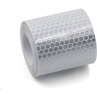 Lntyq Reflektorband, hochintensives Reflektorband, selbstklebend, wasserdicht, Sicherheitsmarkierung, 50 mm x 3 m, Silberweiß Lntyq Reflektorband, hochintensives Reflektorband, selbstklebend, wasserdicht, Sicherheitsmarkierung, 50 mm x 3 m, Silberweiß von LNTYQ