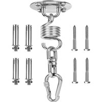 Robuster Holzbalkenaufhänger aus Edelstahl, Tragkraft 450 kg, perfekt für Hängesessel, Hängematte, Hängesessel - Lntyq von LNTYQ