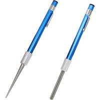 Lntyq Schleifstift, 2 Stück tragbare Diamant-Schleifmesser werden für gezackte Messer und Meißelmesser verwendet, der Diamant-Schleifstab verwendet von LNTYQ