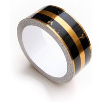 Lntyq Selbstklebendes Fliesenband, dekorativer, wasserdichter Fugenstreifen für Wand, Schrank, Schlafzimmer, Küche (2,5 cm × 5 m) von LNTYQ