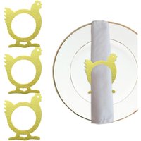 Lntyq - Set mit 4 Serviettenhaltern in Tierform, universelles Geschirr für Bankette, Meetings, Buffets, Grillabende im Freien, Picknicks von LNTYQ