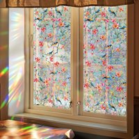 Lntyq Sichtschutzfolie für Fenster, Fensterglasaufkleber, undurchsichtig, dekorative Buntglas-Fensterfolie, bunte Verdunkelungsfolie, getönt für Lntyq Sichtschutzfolie für Fenster, Fensterglasaufkleber, undurchsichtig, dekorative Buntglas-Fensterfolie, bunte Verdunkelungsfolie, getönt für von LNTYQ