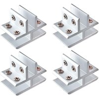 Lntyq Stück 90-Grad-Glasklemmen aus Aluminiumlegierung für 8–10 mm dickes Glas Lntyq Stück 90-Grad-Glasklemmen aus Aluminiumlegierung für 8–10 mm dickes Glas von LNTYQ