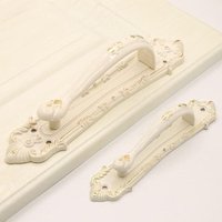 Lntyq Stück Schiebetürgriffe mit Rückplatte, Scheunentorgriffe, robuste Zug-/Drucktürgriffe, Holztür, Zimmertür, Tor, Schuppen, großer Türgriff, 174 von LNTYQ