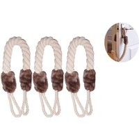 Lntyq - Türstopper-Seil, 3 Stück, Türspannschnur, Türkeil-Seil, Babytrage, Sicherheitsklemmschutz, Schutz für Kinder, Babys, Haustiere von LNTYQ