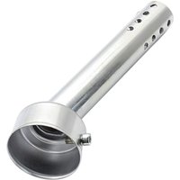 Lntyq - Universal 48mm Motorrad Auspuff Schalldämpfer Einstellbare db Killer Modifizierte Schalldämpfer Runde Mund Core Tuning Rohr Sound Killer von LNTYQ