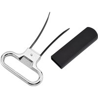 Lntyq Weinkorkenzieher-Entferner, zweizackiger Weinflaschenöffner, Korkzieher, beschädigter Korkentferner, alter Weinkorkenzieher, Geschenk (Typ 1) von LNTYQ