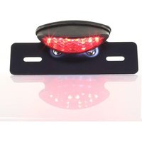 Motorrad led rot Rücklichter Bremslicht Kennzeichenleuchte Universal Modifiziert Retro - Lntyq von LNTYQ