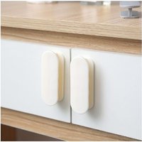 Lntyq - Selbstklebender Möbelgriff, selbstklebender Fenstergriff, 2 Stück Türgriffe, selbstklebender Schiebetürgriff für Schränke, Fenster, Lntyq - Selbstklebender Möbelgriff, selbstklebender Fenstergriff, 2 Stück Türgriffe, selbstklebender Schiebetürgriff für Schränke, Fenster, von LNTYQ