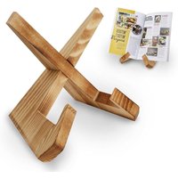 Stück Kochbuchhalter aus Holz, Rezeptbuchhalter zur Präsentation, Rezeptbuchhalter, handgefertigter Kochbuchhalter aus Holz, Rezeptbuchhalter für die von LNTYQ