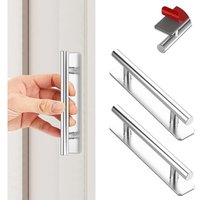 Stück Selbstklebender Möbelgriff, Aluminium Selbstklebender Zuggriff Ohne Bohren für Schubladenschrank Schiebetüren Küchenschränke-150mm Silber Stück Selbstklebender Möbelgriff, Aluminium Selbstklebender Zuggriff Ohne Bohren für Schubladenschrank Schiebetüren Küchenschränke-150mm Silber von LNTYQ