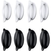 Stück selbstklebender Griff, sofortige Türarmlehne, starker selbstklebender Griff für Kühlschrank, Schranktür, Schublade, 2 Farben - Lntyq von LNTYQ