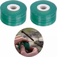 Transparentes Pfropfband, Pfropfband, Kindergartenband, Pfropfband, geeignet für Pflanzen, Obstbäume, 2 Stück, 2 cm - Lntyq von LNTYQ