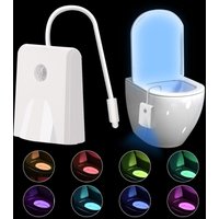 Lntyq - Veilleuse à détecteur de mouvement pour toilettes - 16 couleurs - Rétroéclairage led - Rechargeable - Lampe à intensité variable avec Lntyq - Veilleuse à détecteur de mouvement pour toilettes - 16 couleurs - Rétroéclairage led - Rechargeable - Lampe à intensité variable avec von LNTYQ