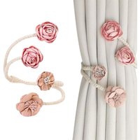 Vorhangschnalle mit Rosenblüte – elegante, dekorative Vorhang-Raffhalter für Wohnzimmer und Schlafzimmer - Lntyq Vorhangschnalle mit Rosenblüte – elegante, dekorative Vorhang-Raffhalter für Wohnzimmer und Schlafzimmer - Lntyq von LNTYQ