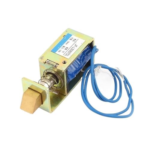 JF-S0837DL 10 mm Hub 1,5 kg 15 N Spannung Typ Open Frame Aktuator Magnetventil Magnetventil 1A Türschloss Montage(DC24V) von LNWZVMZFV