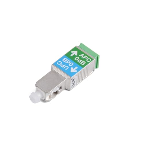 LNWZVMZFV 1/2/5 PCS Fiber Optic Adapter UPC SC FC Stecker auf UPC SC FC Buchse 0dB Dämpfer Singlemode 1200nm-1600nm Stecker(5PCS ASC-F to USC-M) von LNWZVMZFV