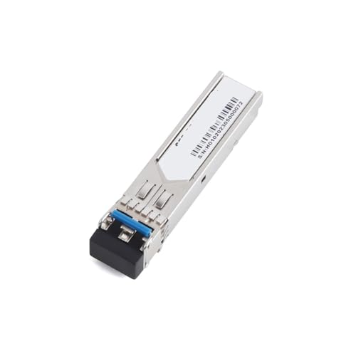 LNWZVMZFV 5 STÜCKE Gigabit Fiber SFP Modul 1000M Singlemode Multimode 2×LC 1,25G Multi-Faser 1310nm/1550nm(80KM) von LNWZVMZFV