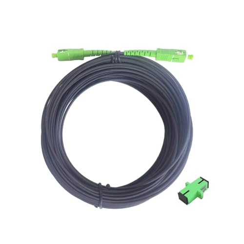 LNWZVMZFV Glasfaser-Patchkabel Singlemode Singlecore SC-SC/Abgewinkelter physischer Kontakt 10M-50M Drop-Kabel mit SC-Stecker(40M) von LNWZVMZFV